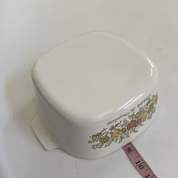 Corning Ware 3qt A3B‎ Spice of Life L' Echalote La Marjolaine Dish NO LID READ - Picture 7 of 14